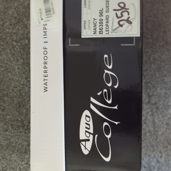 Aqua college leopard suede boots - Picture 8 of 8